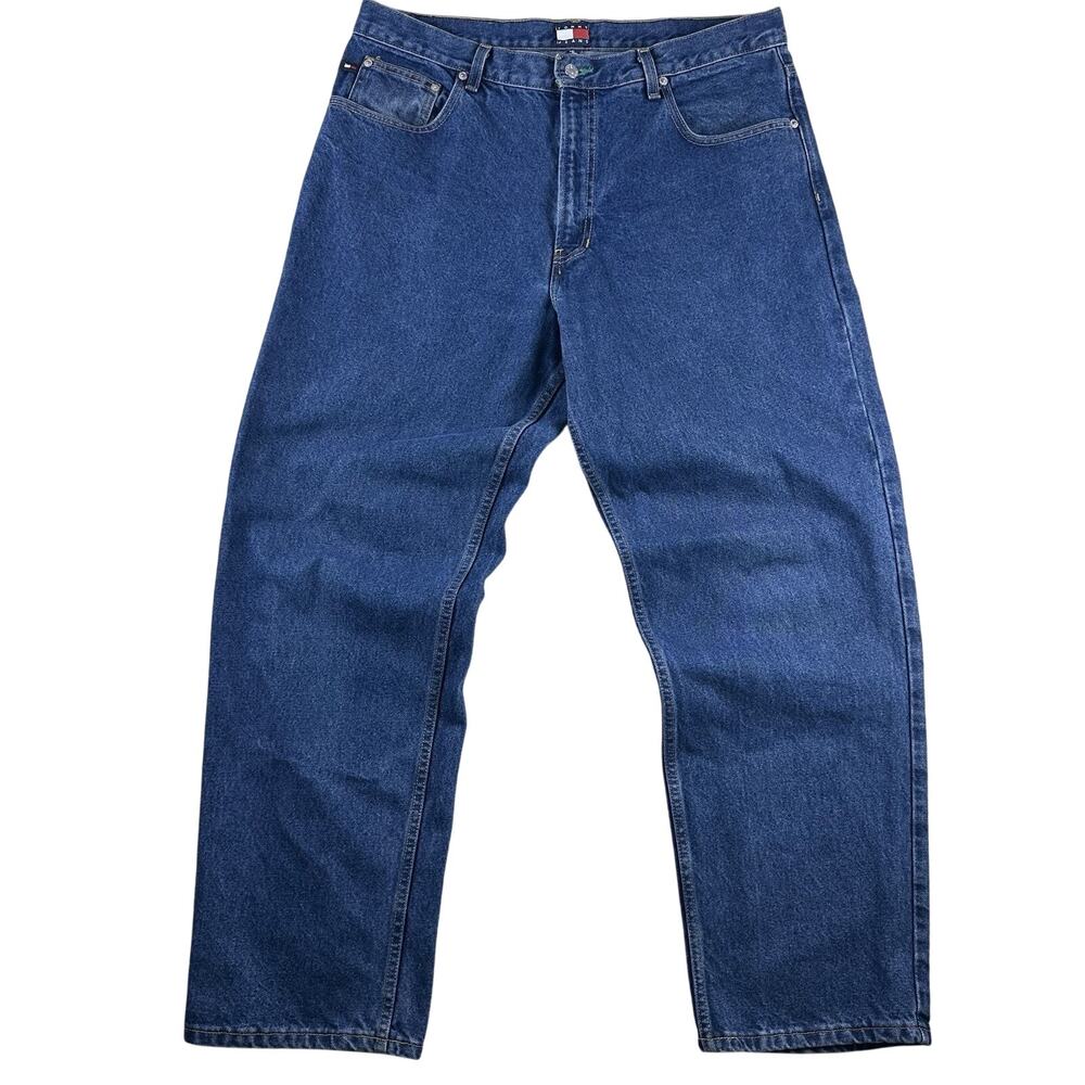 Vintage Tommy Hilfiger Jeans Men's‎ 38x32 Classic Stonewash Y2K Made in USA
